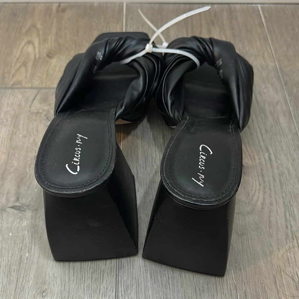 NEW! Circus by Sam Edelman Marianna Woven Slide Sandal- 10 ✈️ & 6.5🚛 & 5.5🚕